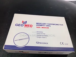Mercury Thermometer (Armpit Use)