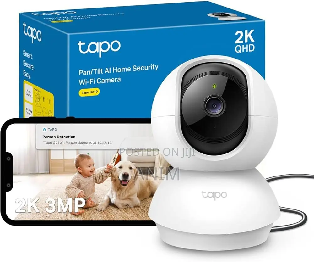 Tp-Link Tapo C210 Pan/Tilt Home Security Wi-Fi Cameras