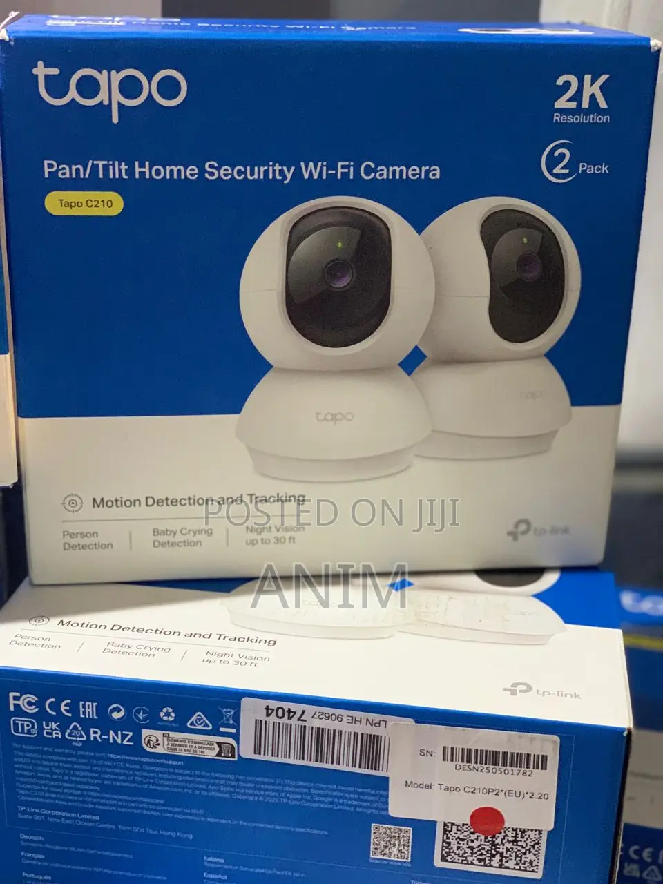 Tp-Link Tapo C210 Pan/Tilt Home Security Wi-Fi Cameras
