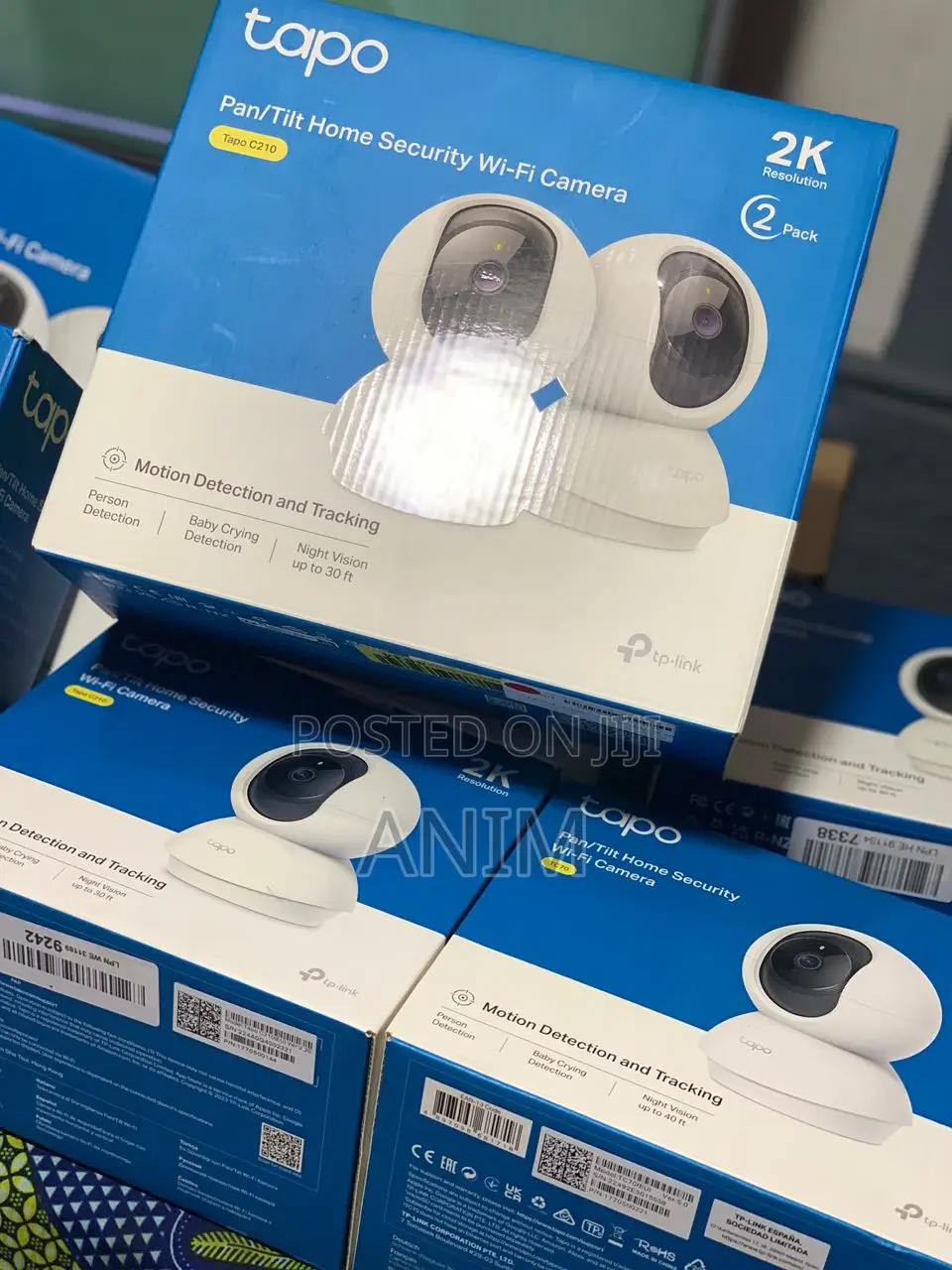 Tp-Link Tapo C210 Pan/Tilt Home Security Wi-Fi Cameras