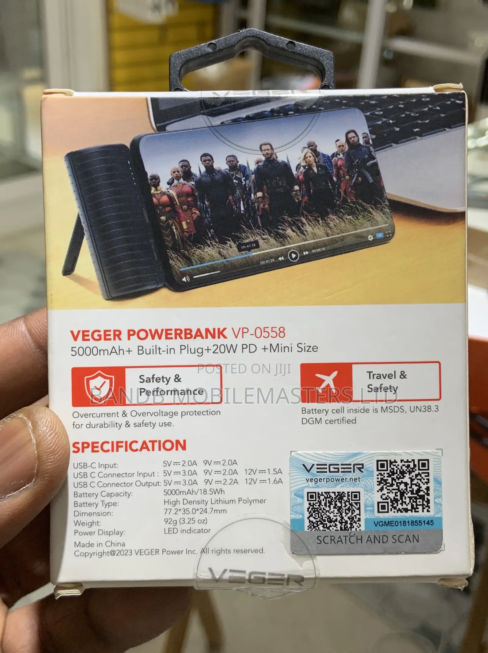 Original Veger Power Bank