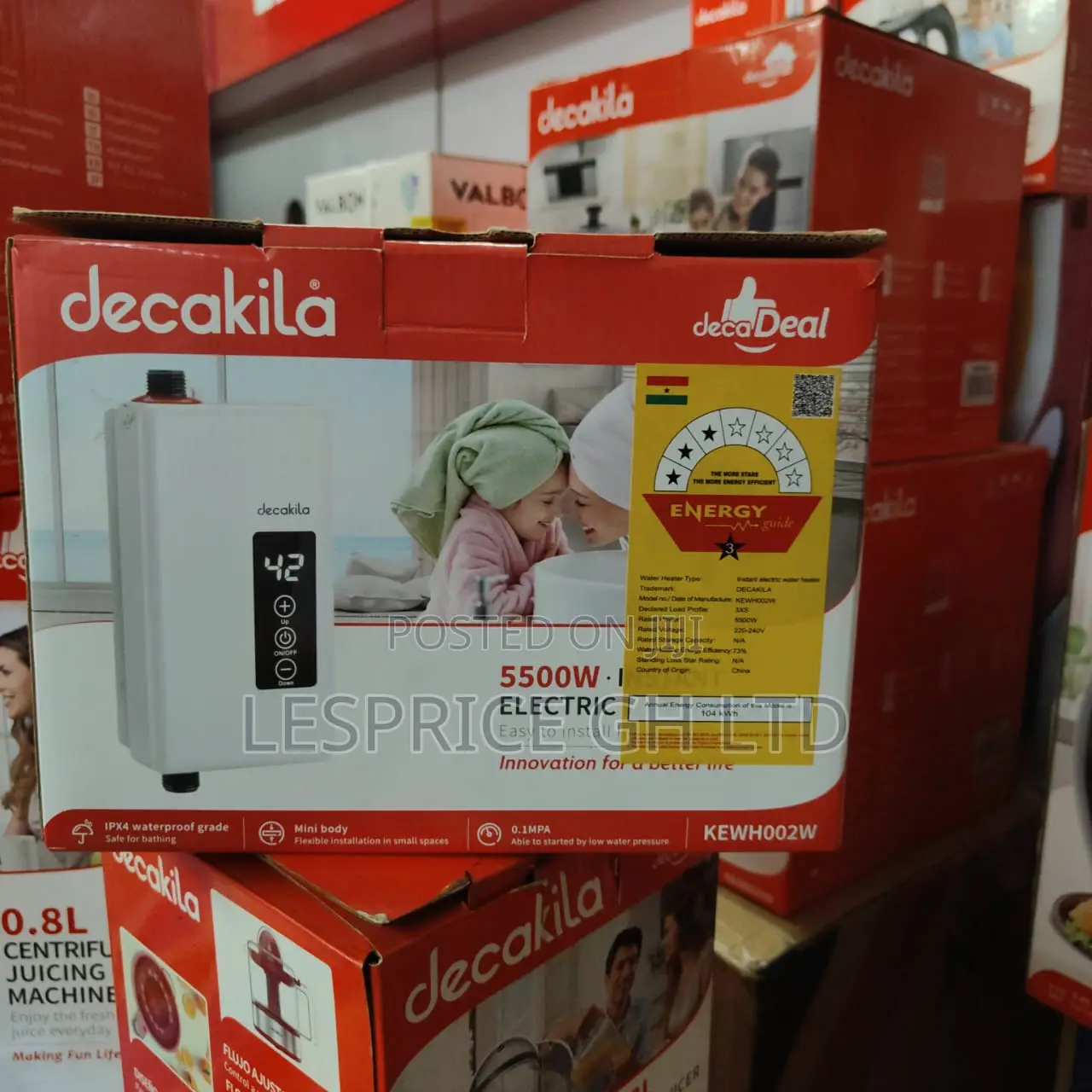 Enjoy Great Quality at an Amazing Price With Our 5500w Water Heater
