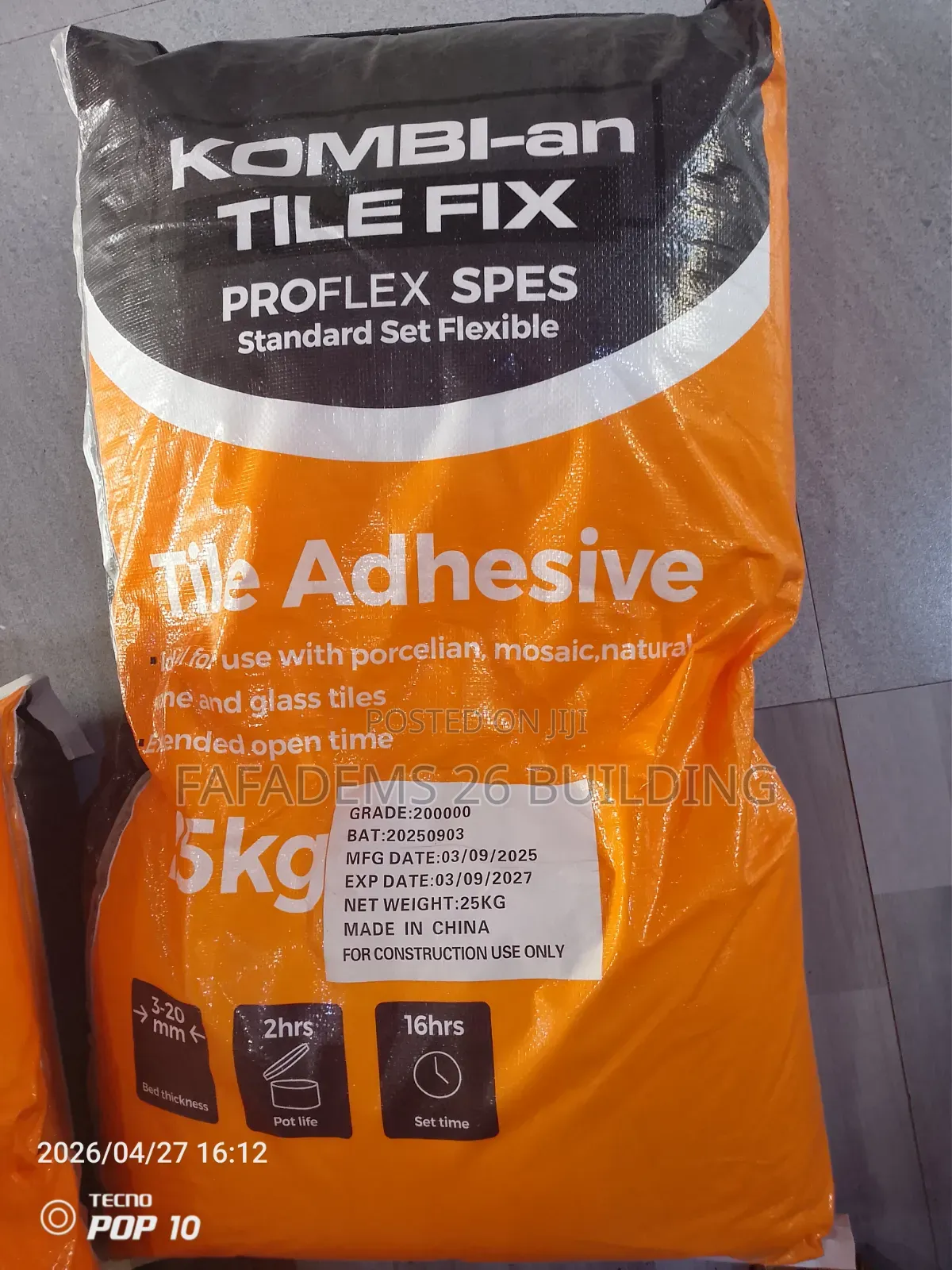 Kombi-an Tile Fix Adhesive