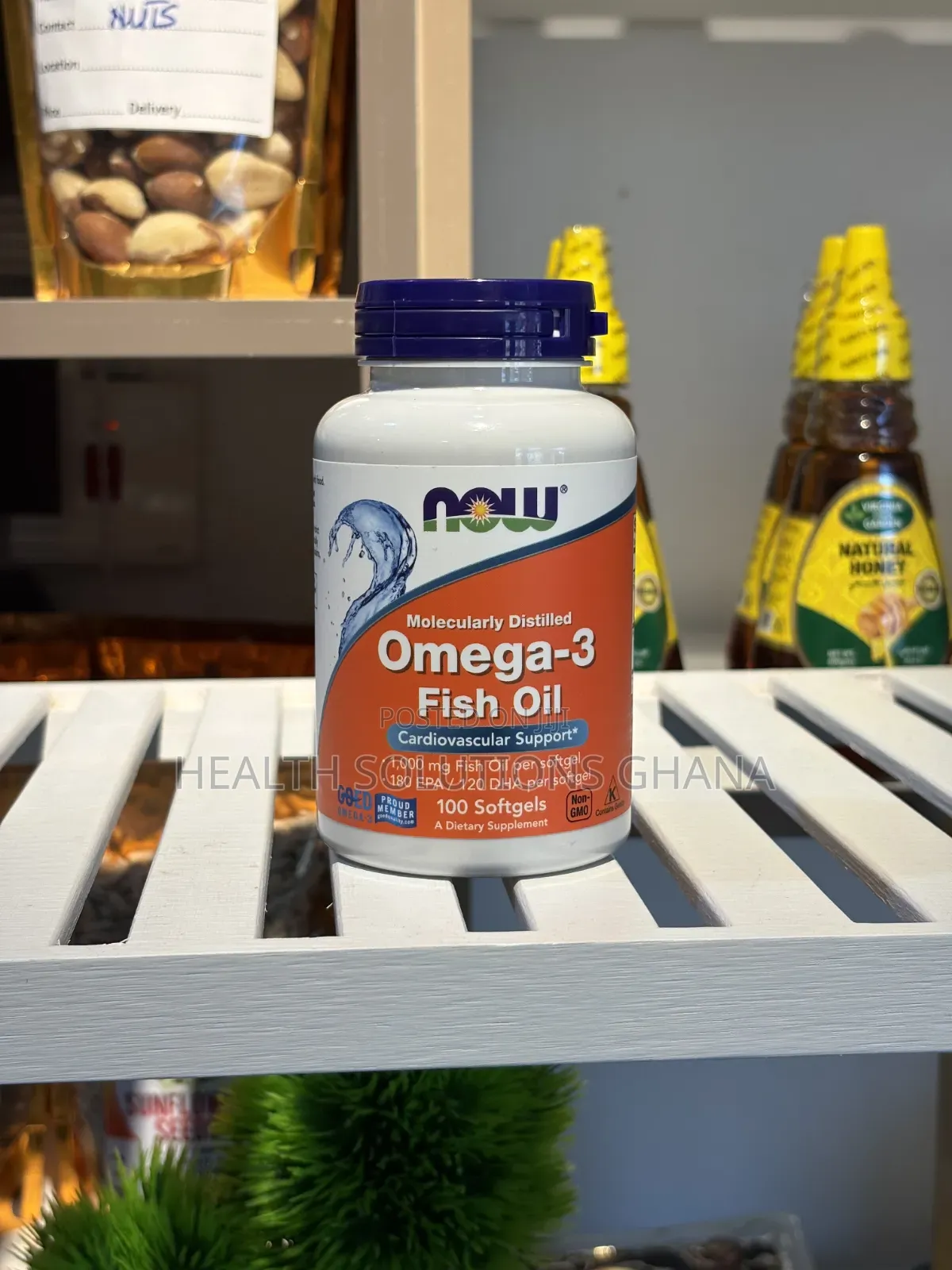 Omega-3 Fish Oil for Heart, Brain Joint Support
