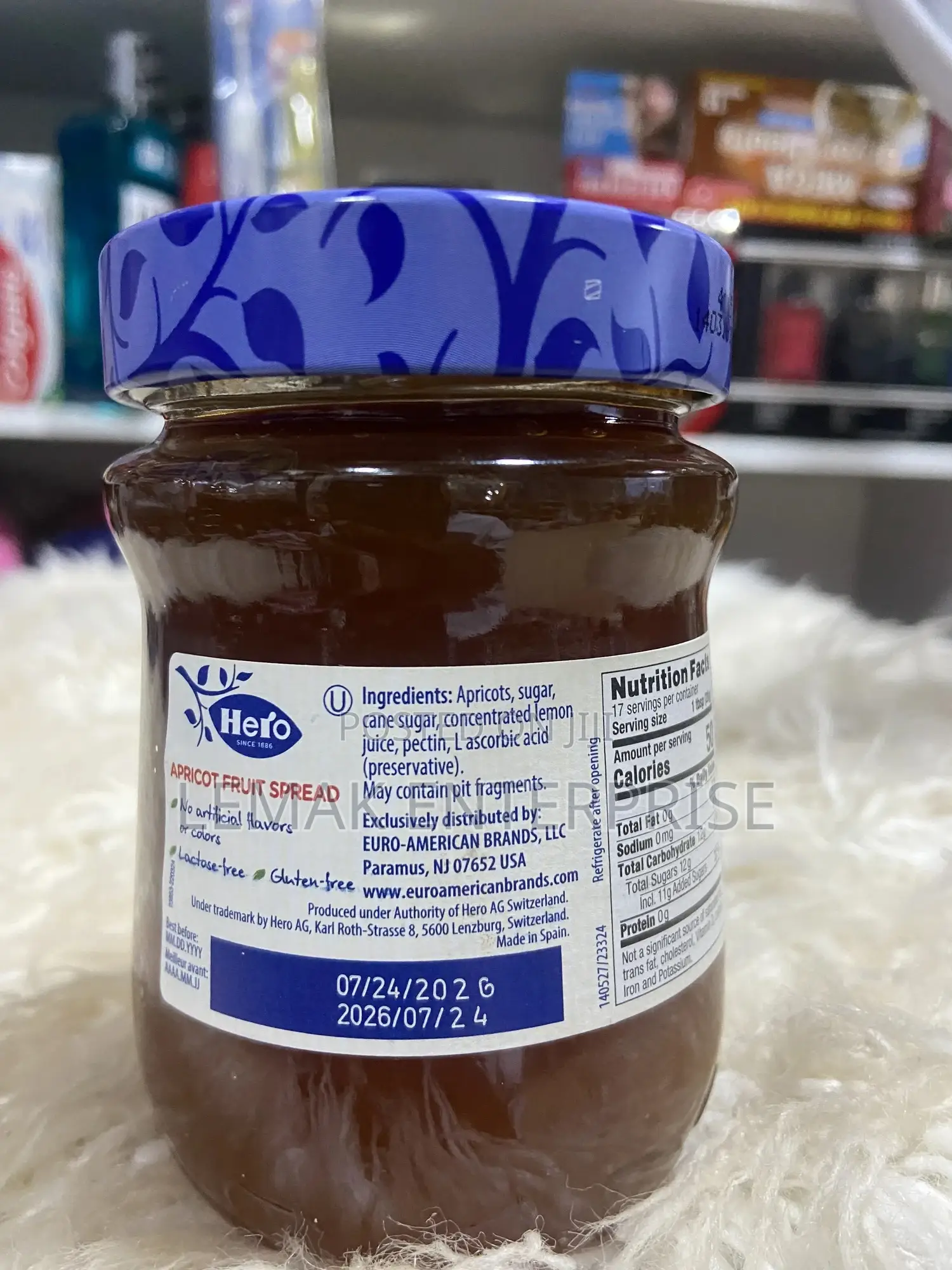 Fruit Spread/ Apricot Fruit Jam