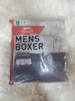 Men's Boxers 2 Pack Medium Size By Slazenger