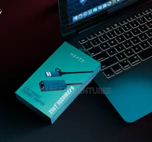 Heatz Zt87 2-in-1 Gigabit Ethernet Adapter