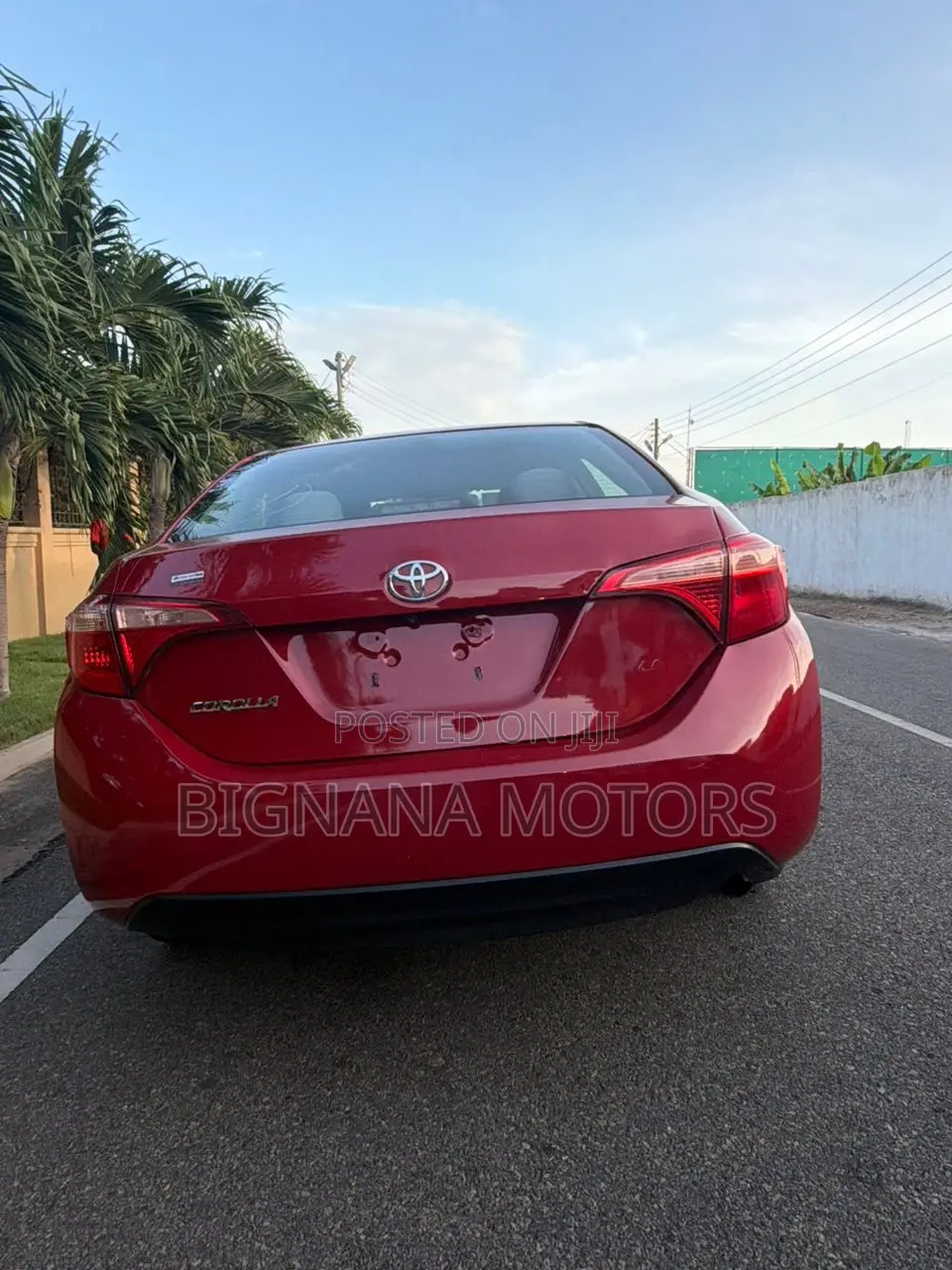 Toyota Corolla 2017 Red
