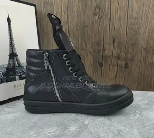 Black Rick Owen Shoe