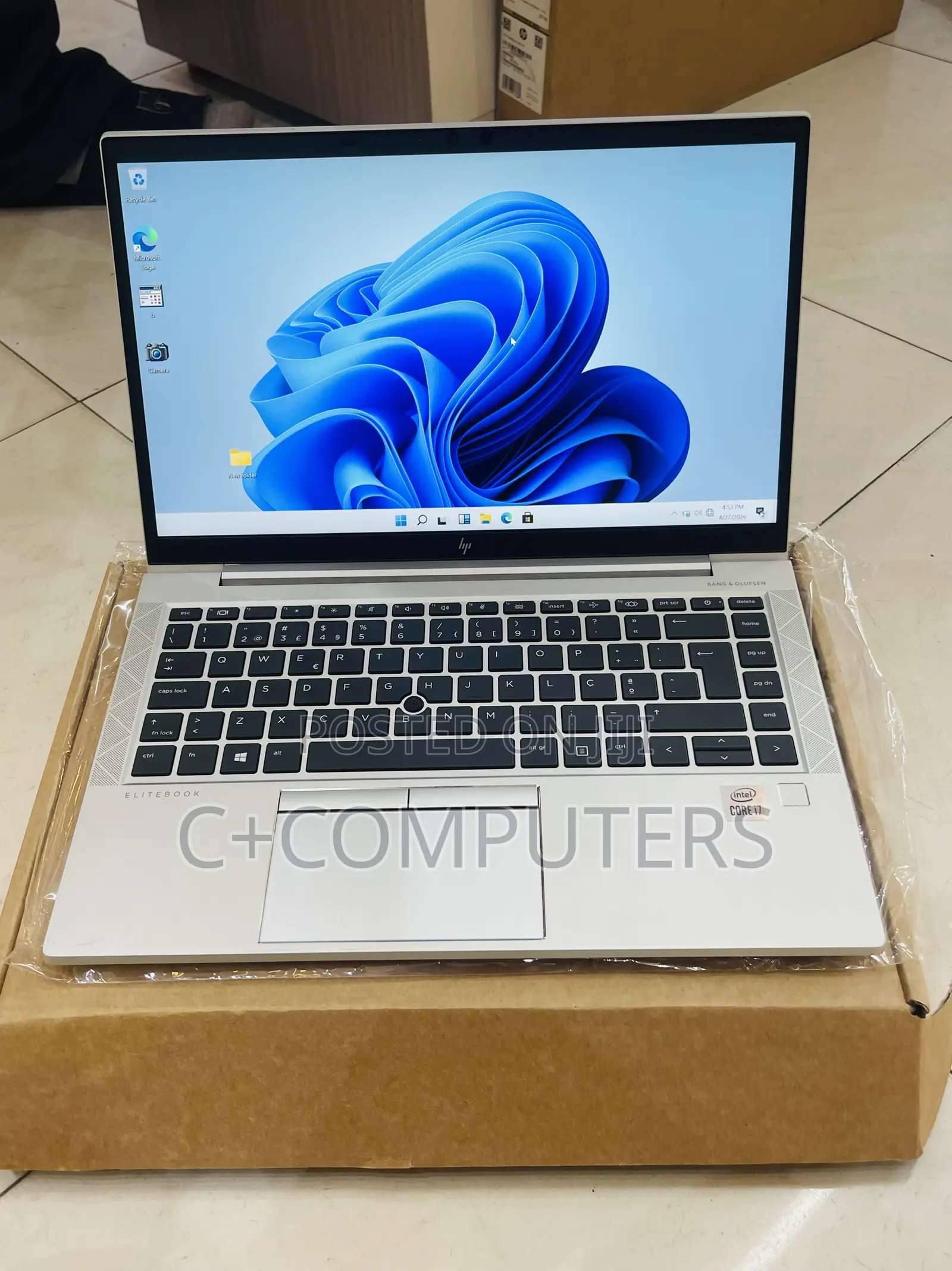 New Laptop HP EliteBook 840 G7 16GB Intel Core i7 SSD 512GB
