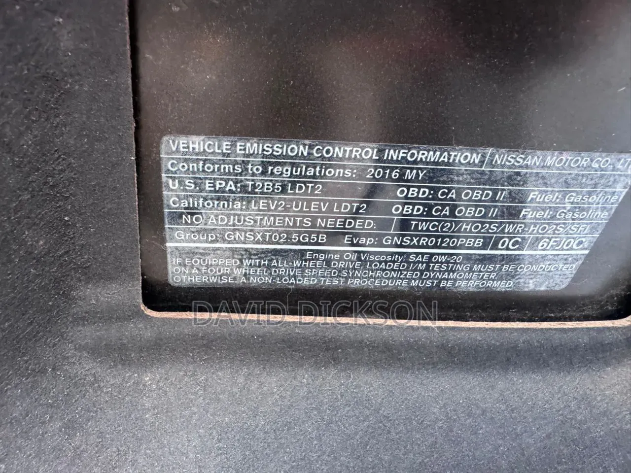Nissan Rogue 2016 Black