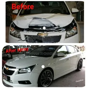 Bodyworks And Spraying Car