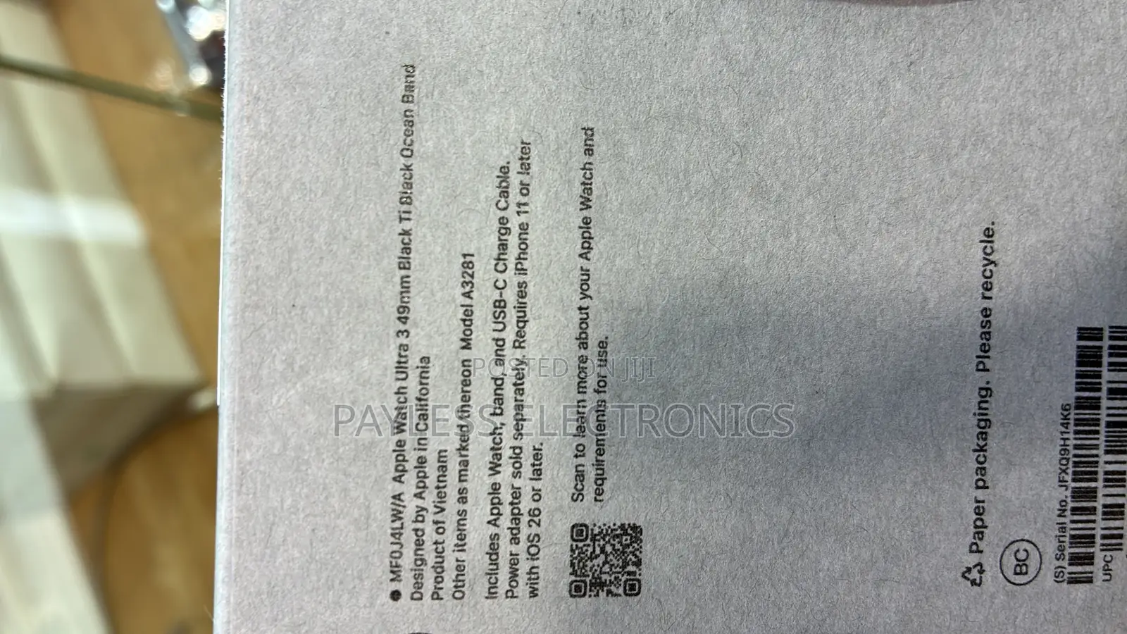 Apple Watch Ultra 3, 49mm Brand New
