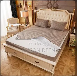 Premium Pure Cotton 360 Zipper Mattress Protector(Also in Diff Colors