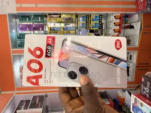 New Itel A06 64 GB Silver