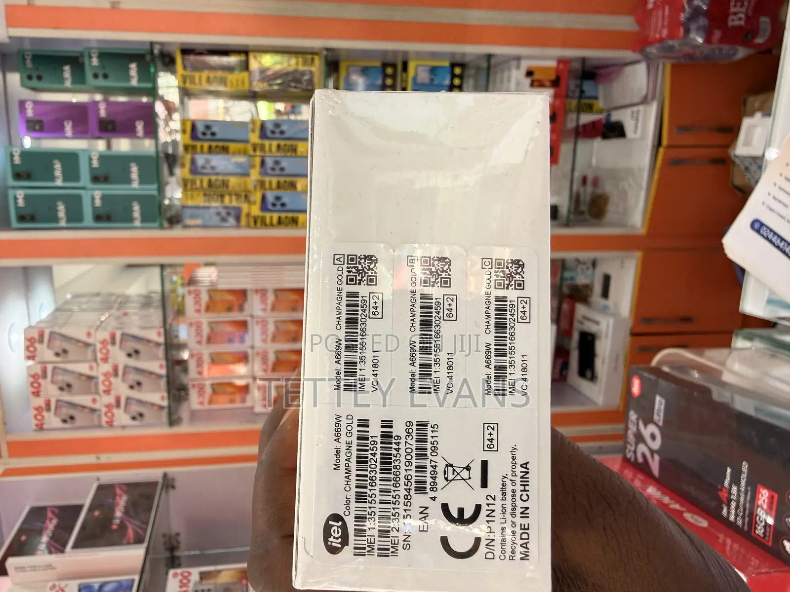 New Itel A06 64 GB Silver