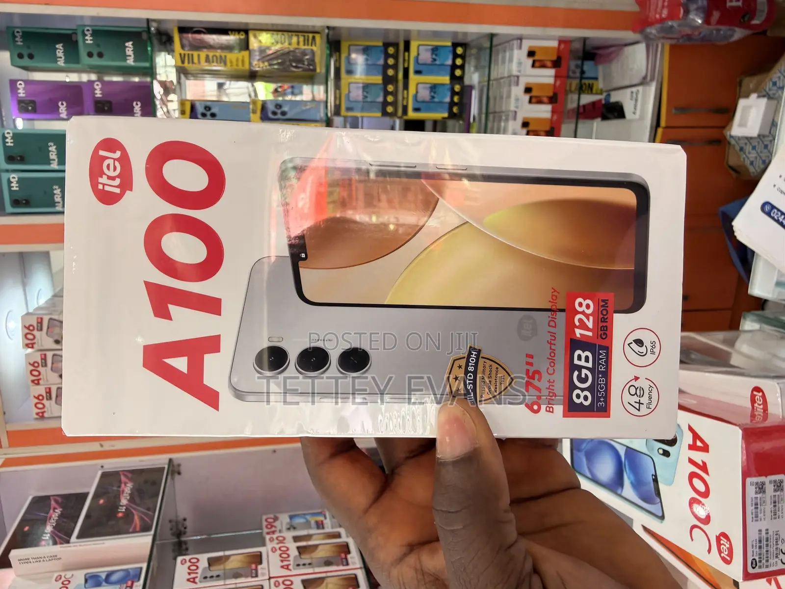 New Itel A100 128 GB Gray