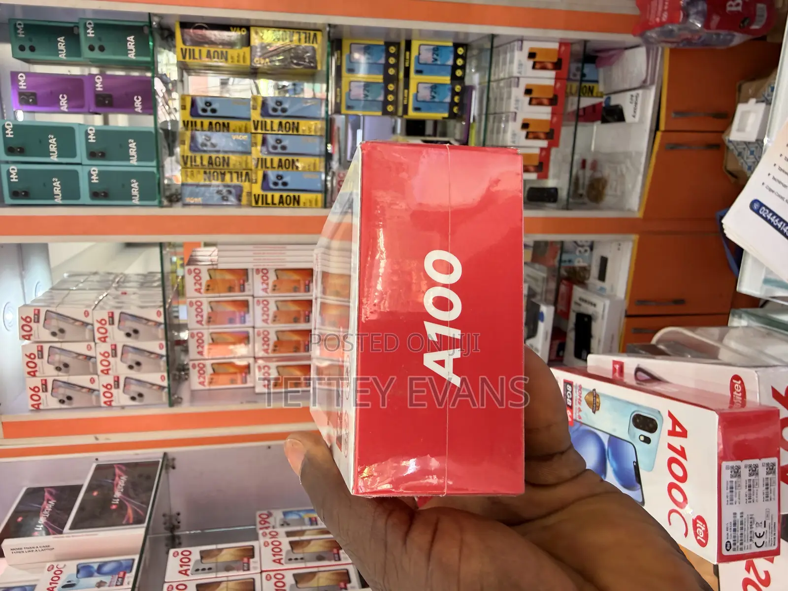 New Itel A100 128 GB Gray