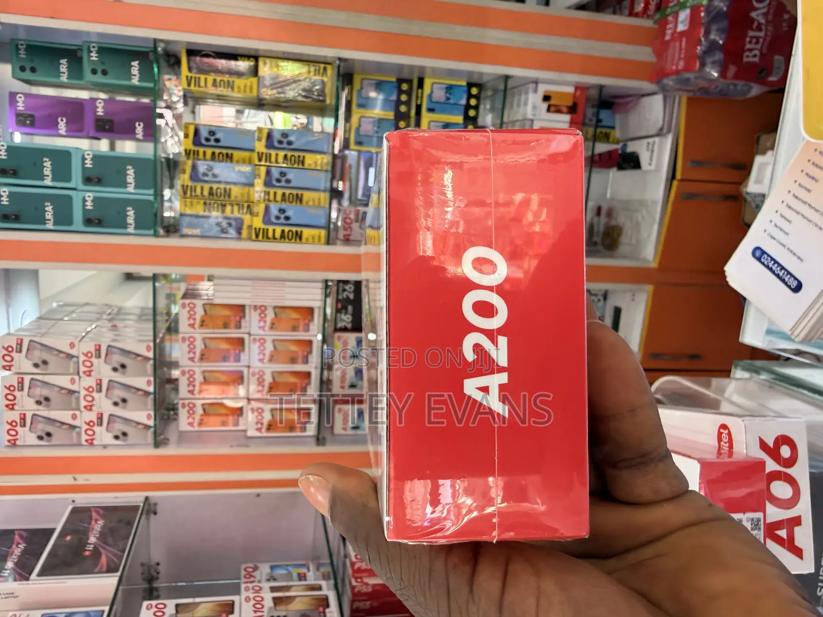 New Itel A200+ 128 GB Silver