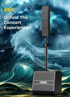 W-King Professional Line Array Speakers 490w Bluetooth Speaker