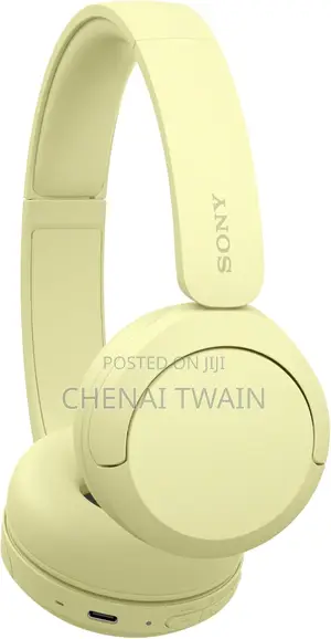 Sony Wh-Ch520 Wireless Bluetooth Headphones - Yellow