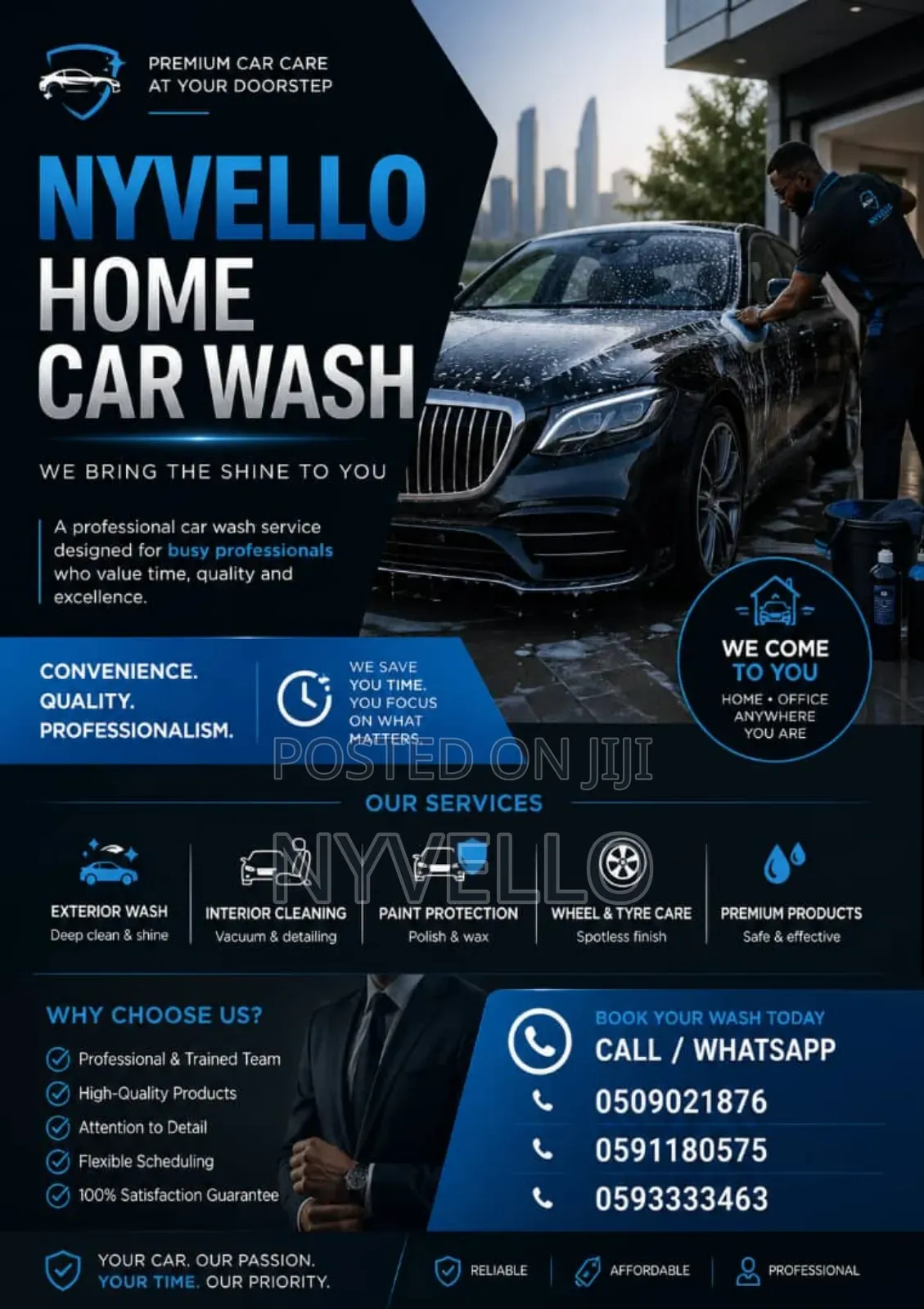 Nyvello Technologies Home Car Wash