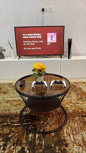 Round Glass Table