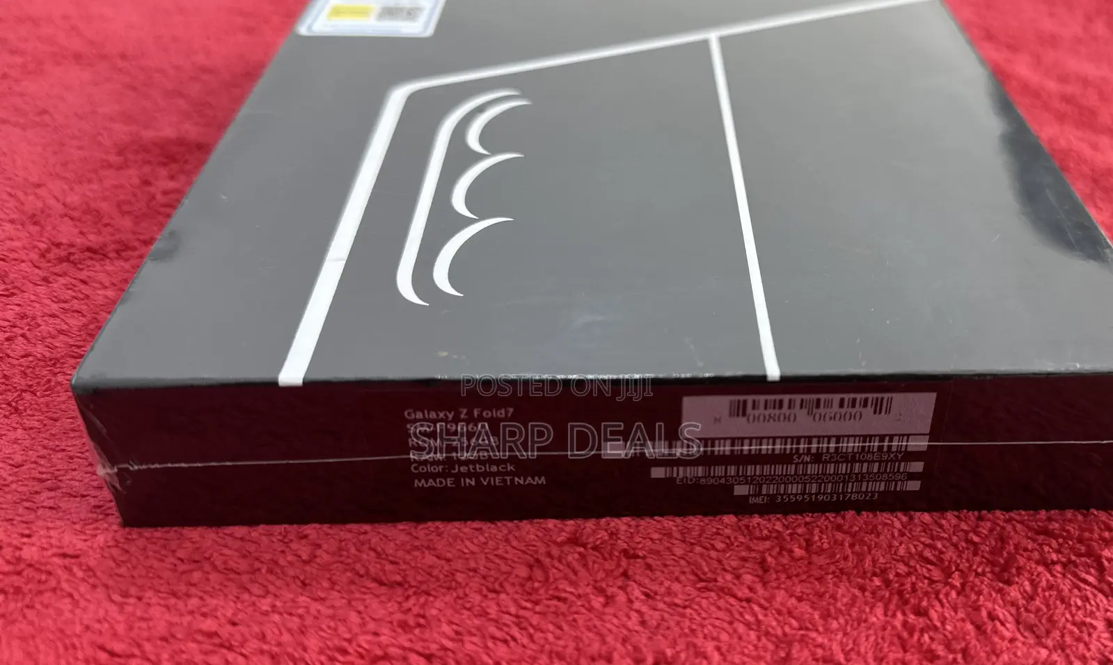 New Samsung Galaxy Z Fold7 256 GB Black