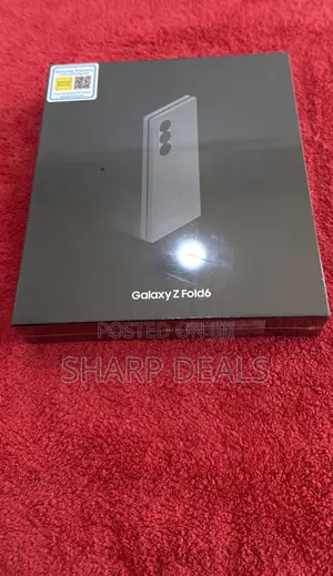 New Samsung Galaxy Z Fold6 256 GB Black