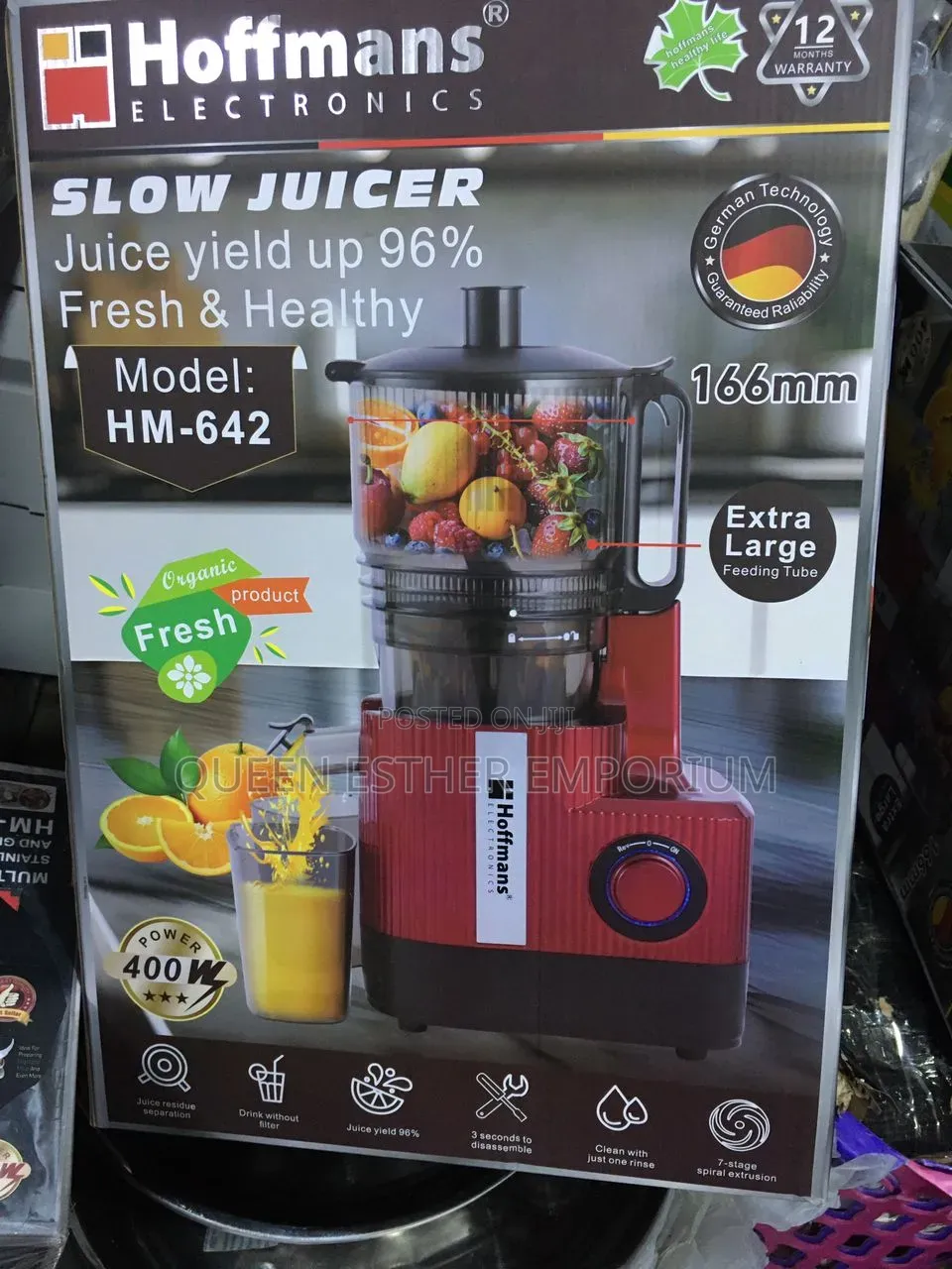 Hoffmans Slow Juicer