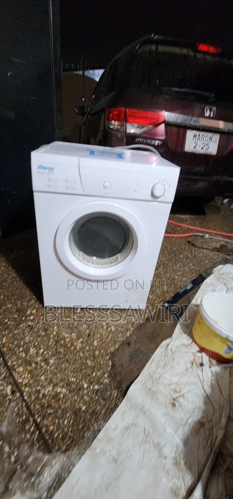 8kg Washing Machine Dryer Wansa Gold Is Air-Vented Clothes Dryer