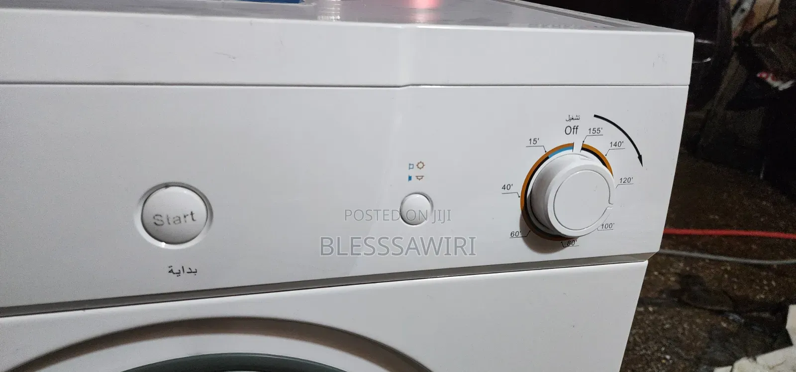 8kg Washing Machine Dryer Wansa Gold Is Air-Vented Clothes Dryer