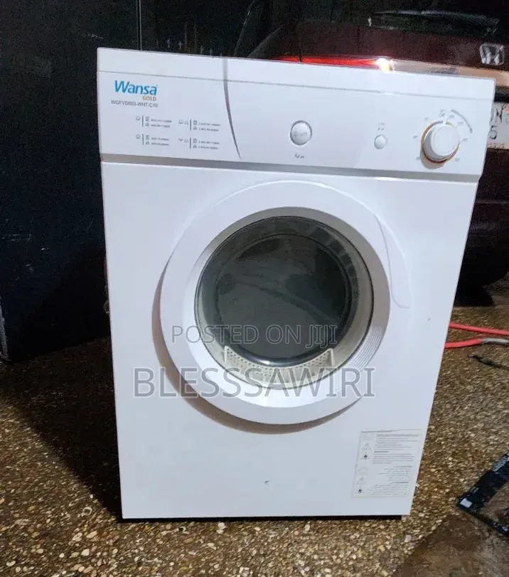 8kg Washing Machine Dryer Wansa Gold Is Air-Vented Clothes Dryer