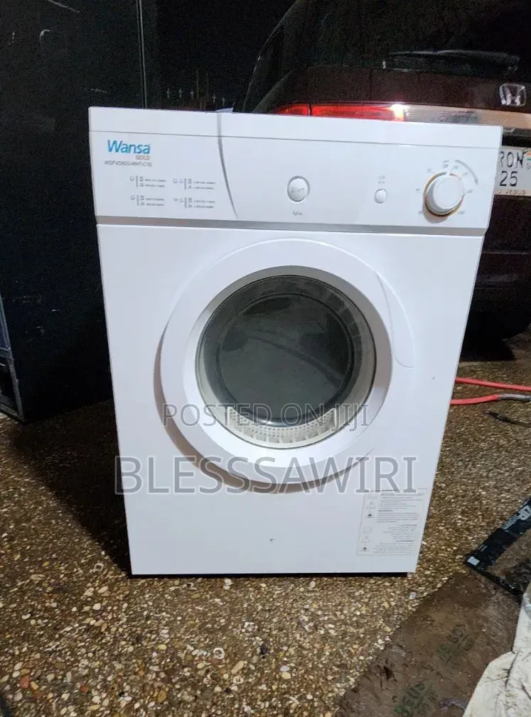 8kg Washing Machine Dryer Wansa Gold Is Air-Vented Clothes Dryer