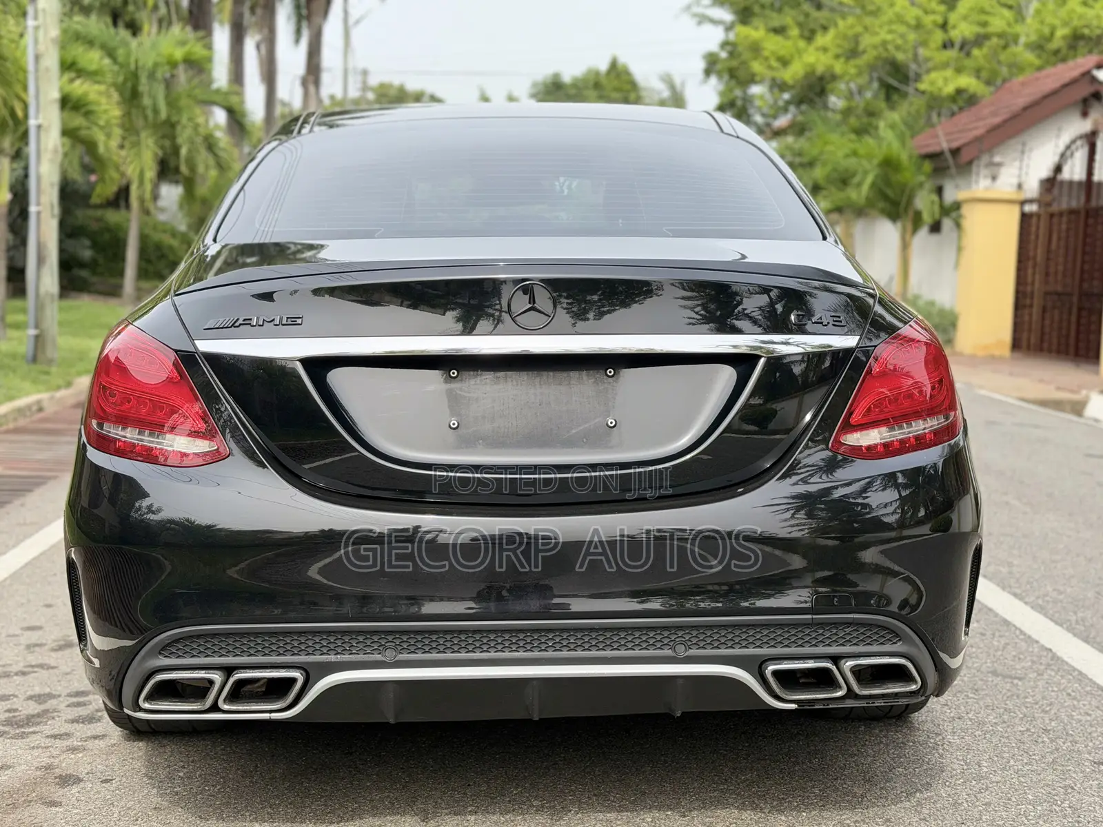 Mercedes-Benz C43 4Matic Sedan AWD (3.0L V6 9AM) 2017 Black