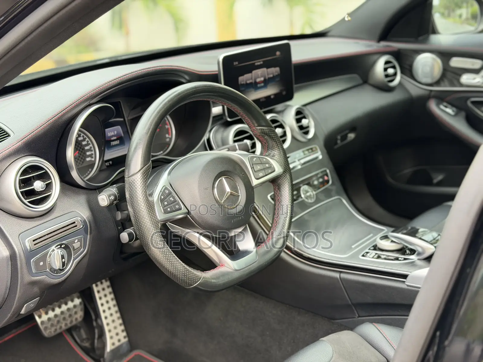 Mercedes-Benz C43 4Matic Sedan AWD (3.0L V6 9AM) 2017 Black