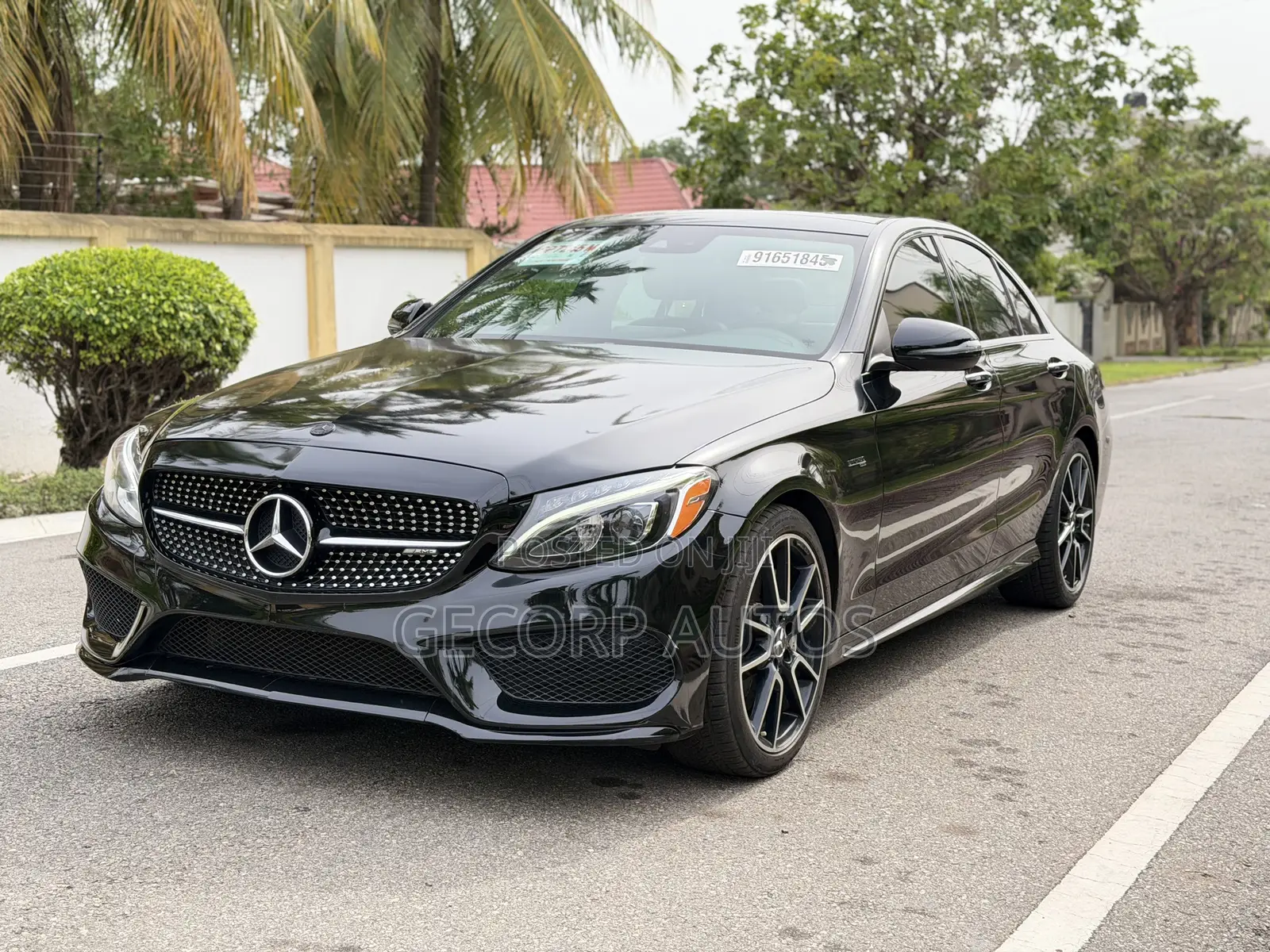 Mercedes-Benz C43 4Matic Sedan AWD (3.0L V6 9AM) 2017 Black