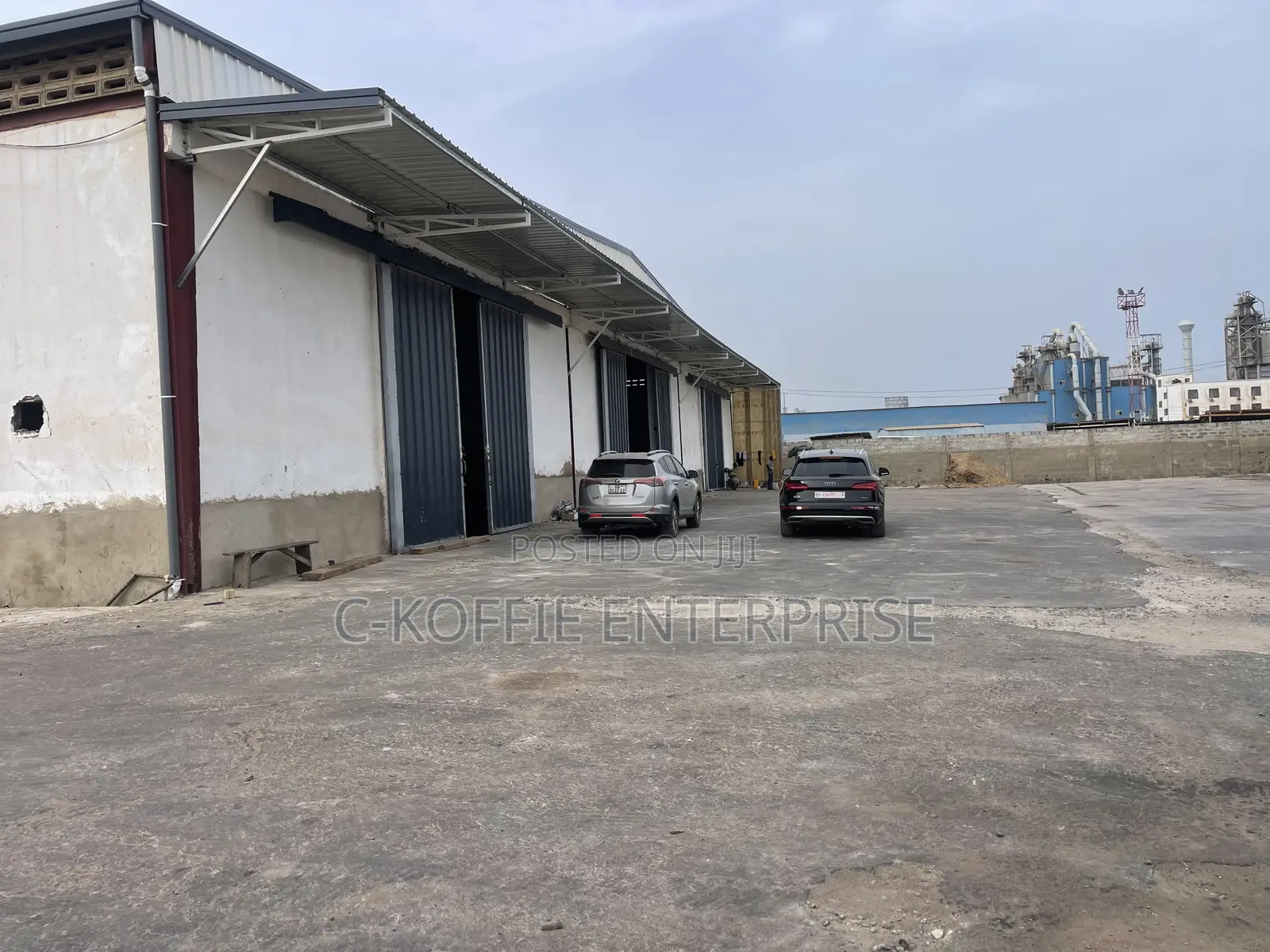 5300 SQM Warehouse at Tema Port for Rent.