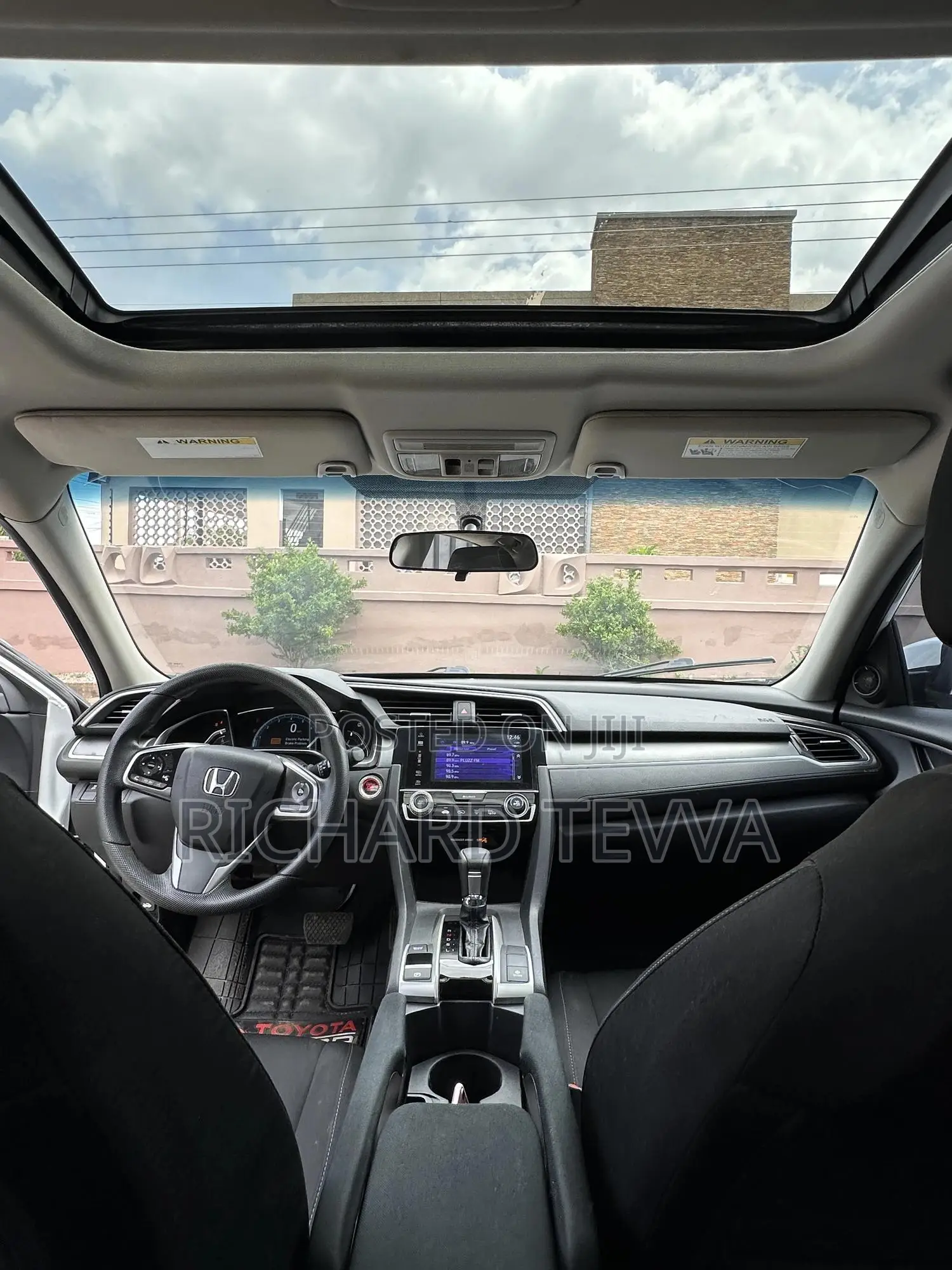Honda Civic EX 4dr Sedan (2.0L 4cyl) 2017 White
