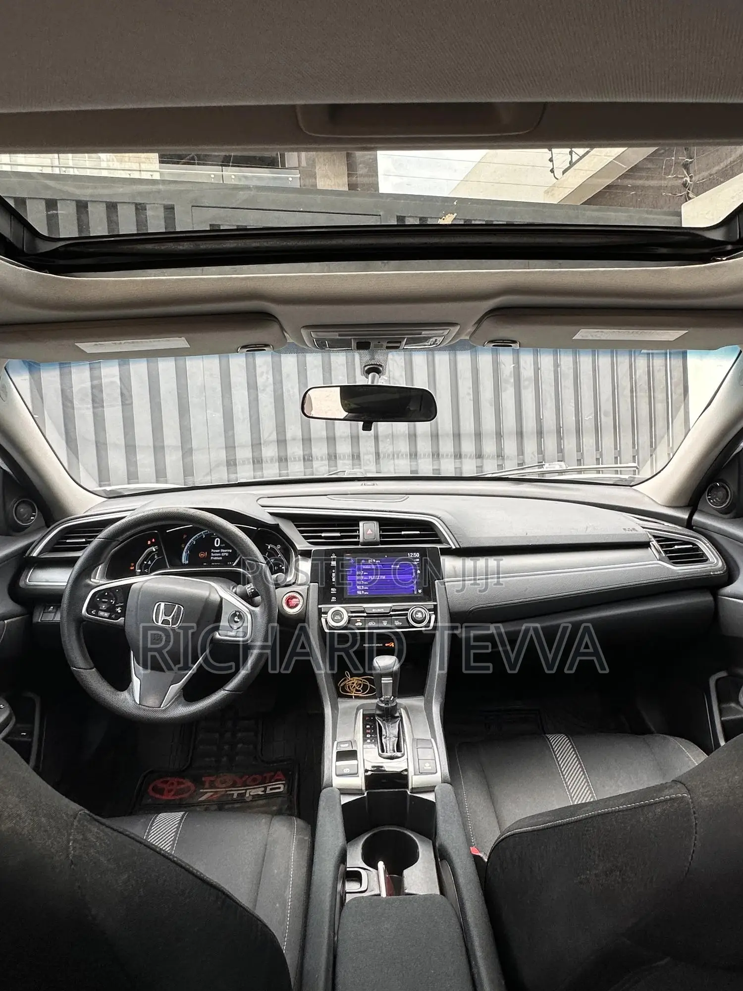 Honda Civic EX 4dr Sedan (2.0L 4cyl) 2017 White