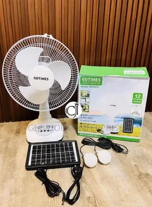 Rechargeable and Solar Fan