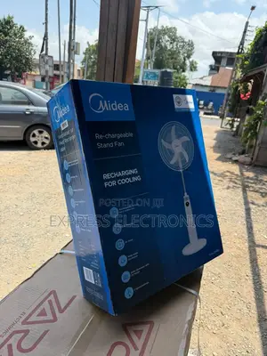 Brand New Rechargeable Fan Midea 18”