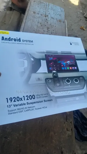 Universal Android and Apple Car Play 13" Screen Available
