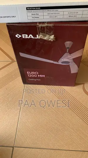 Brand New Bajaj Ceiling Fan