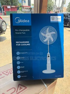 Place Your Order for Fan Midea 18”Rechargeable