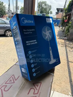 Shop From Us the New Rechargeable Fan Midea 18”