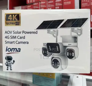 Solar 4g Camera Aov 4lens 8mp Loma+ 2 Way Audio Ai Motion Detector