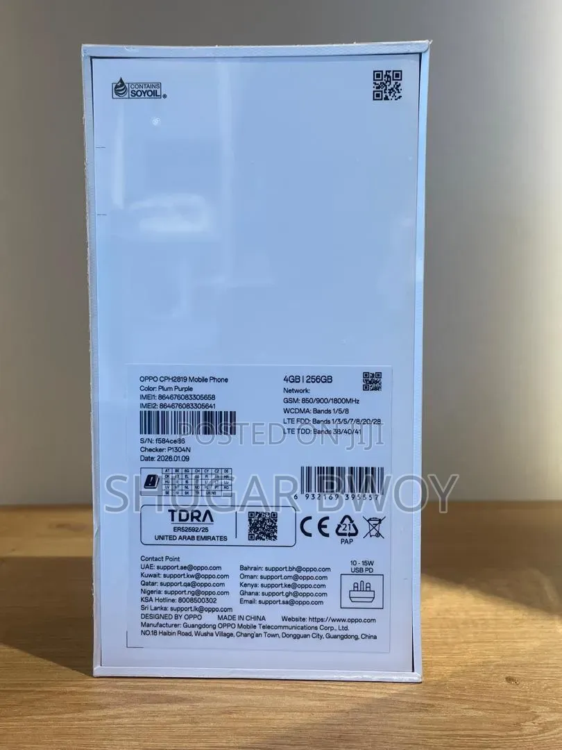 New Oppo A6x 64 GB Purple