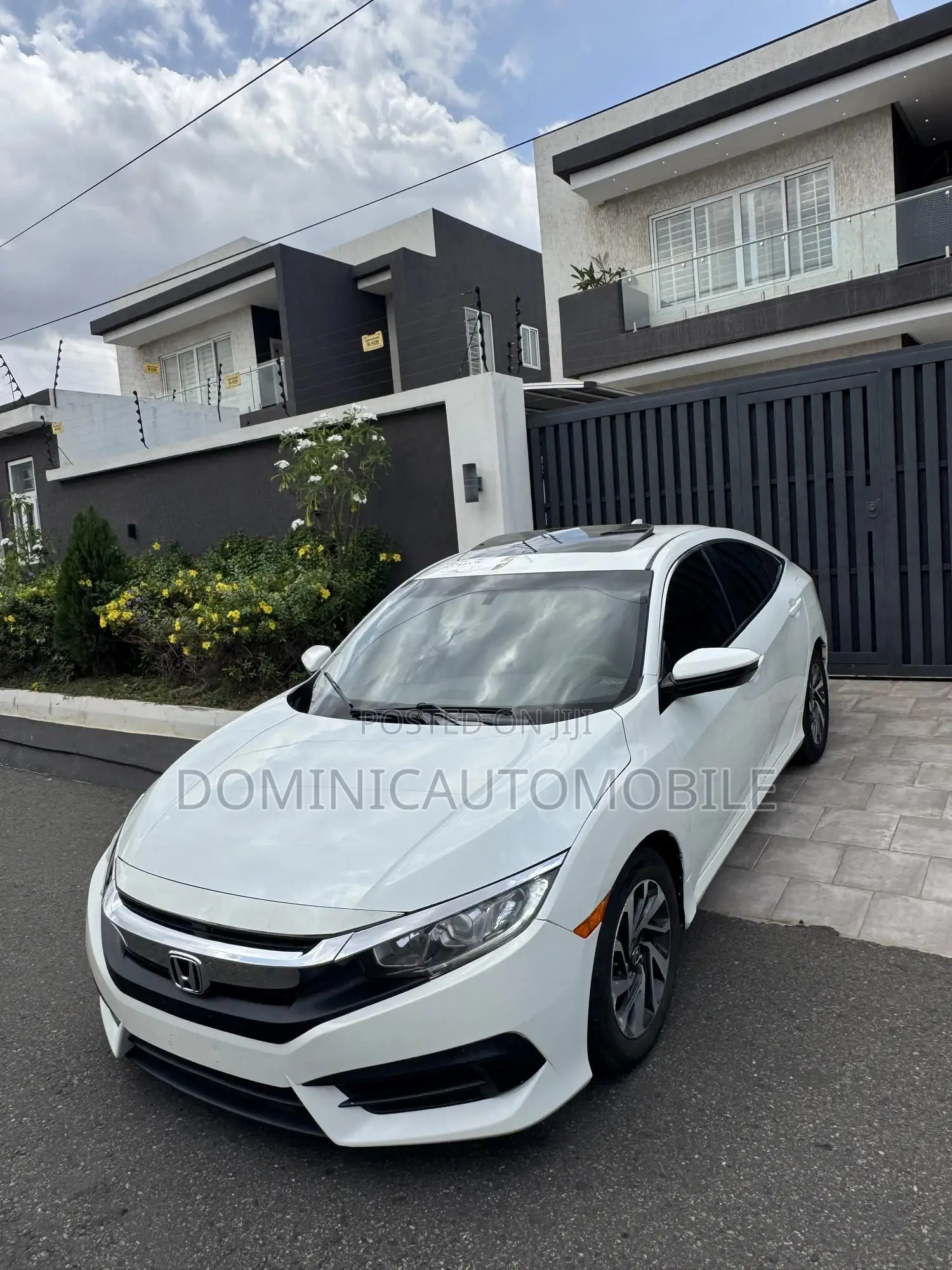 Honda Civic EX 4dr Sedan (2.0L 4cyl) 2017 White
