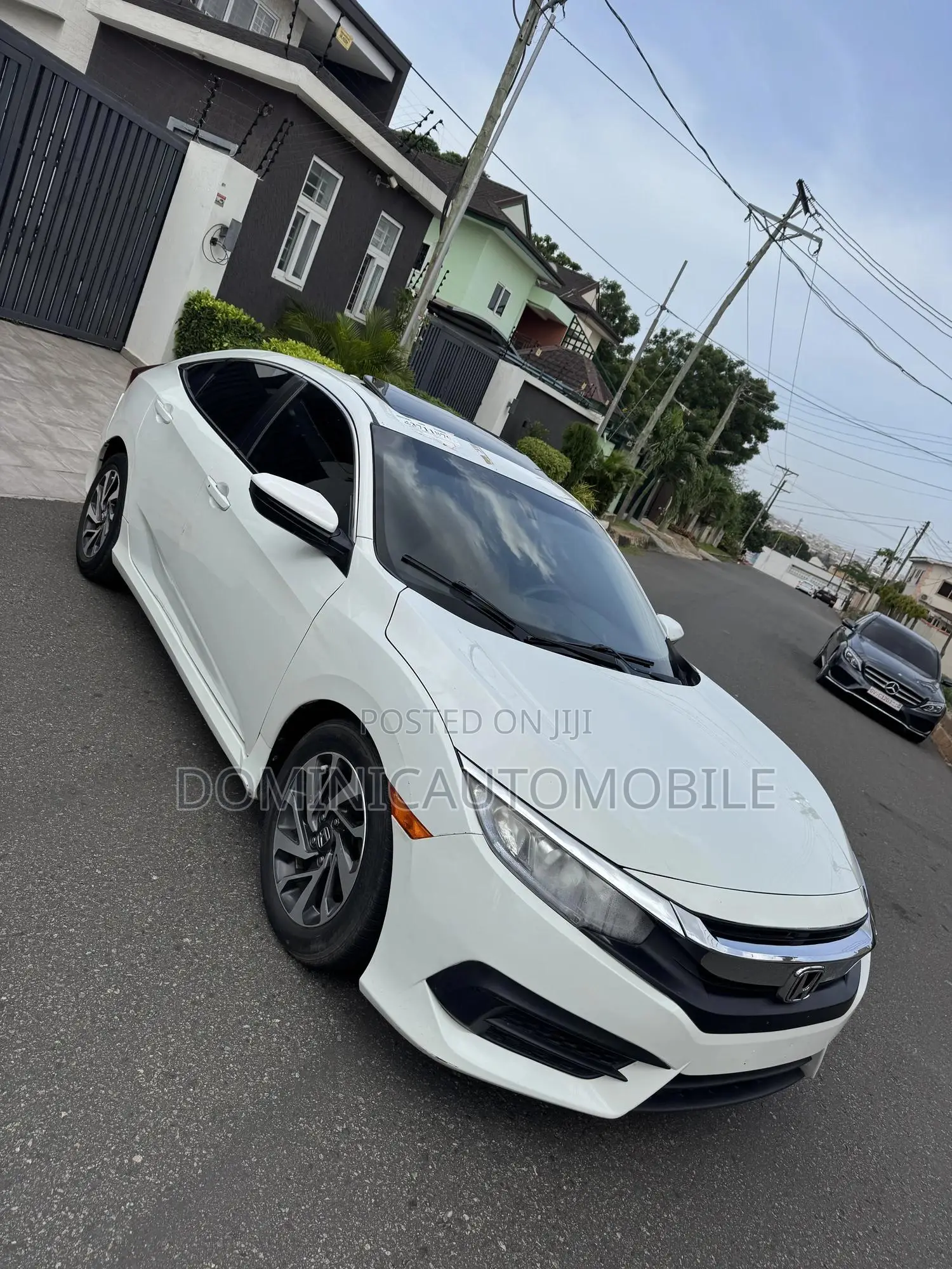 Honda Civic EX 4dr Sedan (2.0L 4cyl) 2017 White